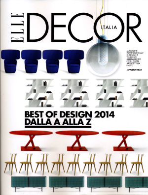 ECLIPSE / Elle Decor N.9, Best of Design 2014, 11/2014, p.29.